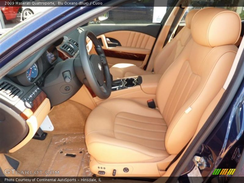 Blu Oceano (Blue) / Cuoio 2009 Maserati Quattroporte