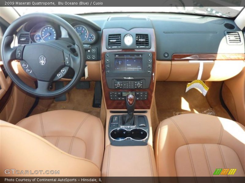 Blu Oceano (Blue) / Cuoio 2009 Maserati Quattroporte