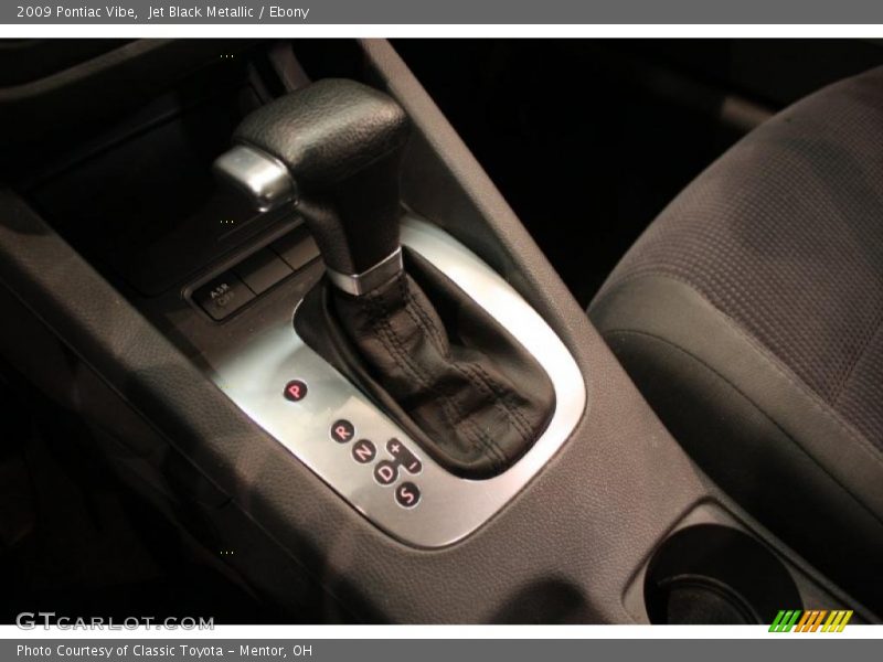 Jet Black Metallic / Ebony 2009 Pontiac Vibe