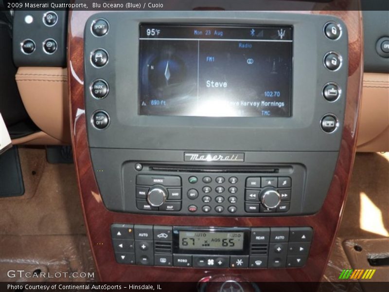 Blu Oceano (Blue) / Cuoio 2009 Maserati Quattroporte