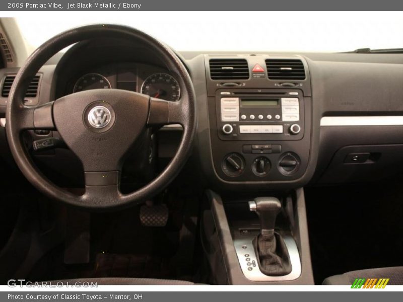 Jet Black Metallic / Ebony 2009 Pontiac Vibe