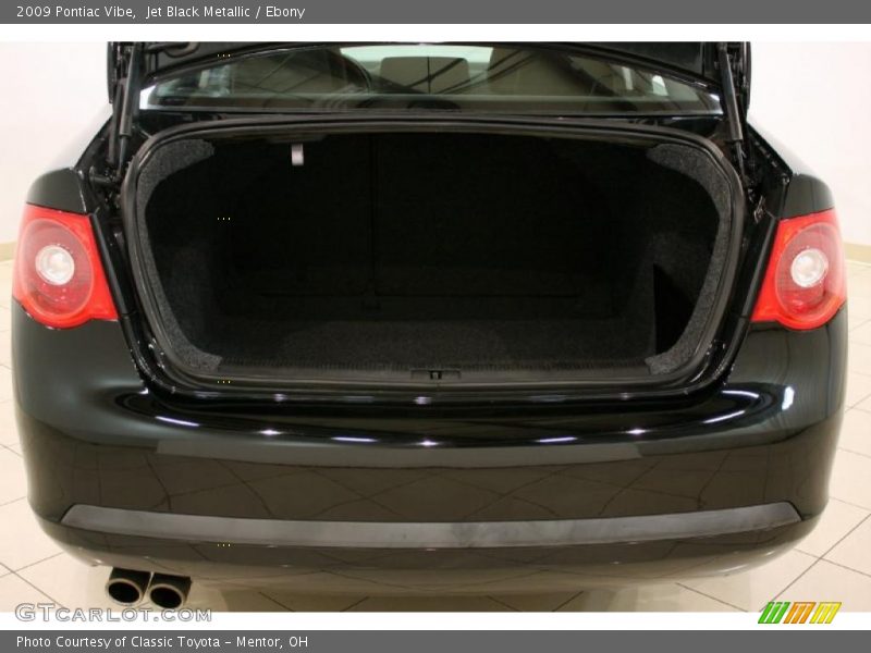 Jet Black Metallic / Ebony 2009 Pontiac Vibe