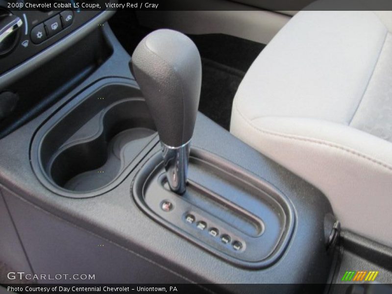 Victory Red / Gray 2008 Chevrolet Cobalt LS Coupe