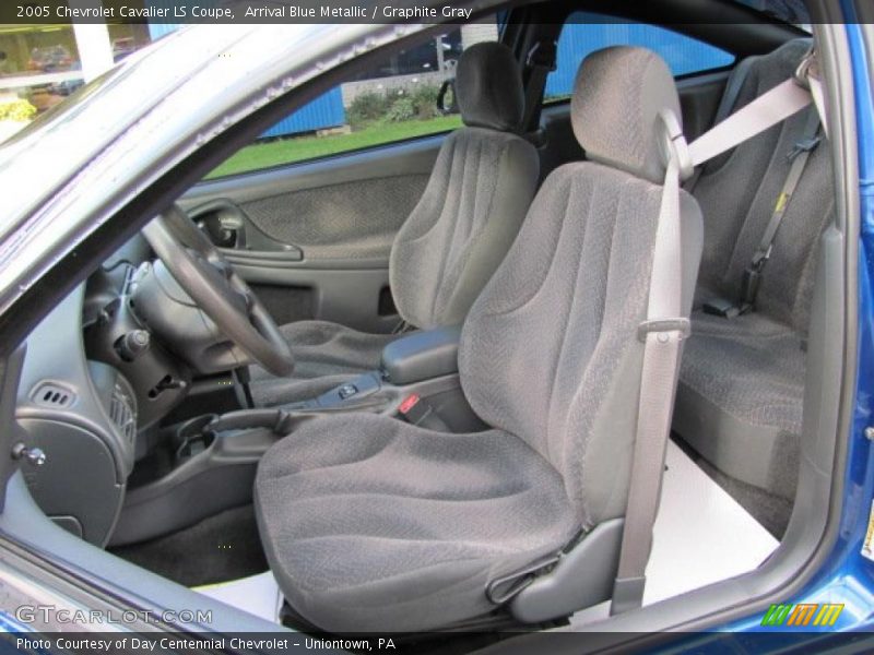 Arrival Blue Metallic / Graphite Gray 2005 Chevrolet Cavalier LS Coupe