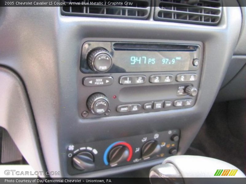 Arrival Blue Metallic / Graphite Gray 2005 Chevrolet Cavalier LS Coupe