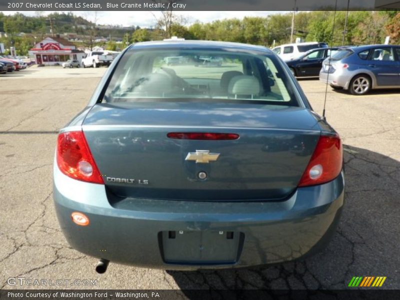 Blue Granite Metallic / Gray 2007 Chevrolet Cobalt LS Sedan