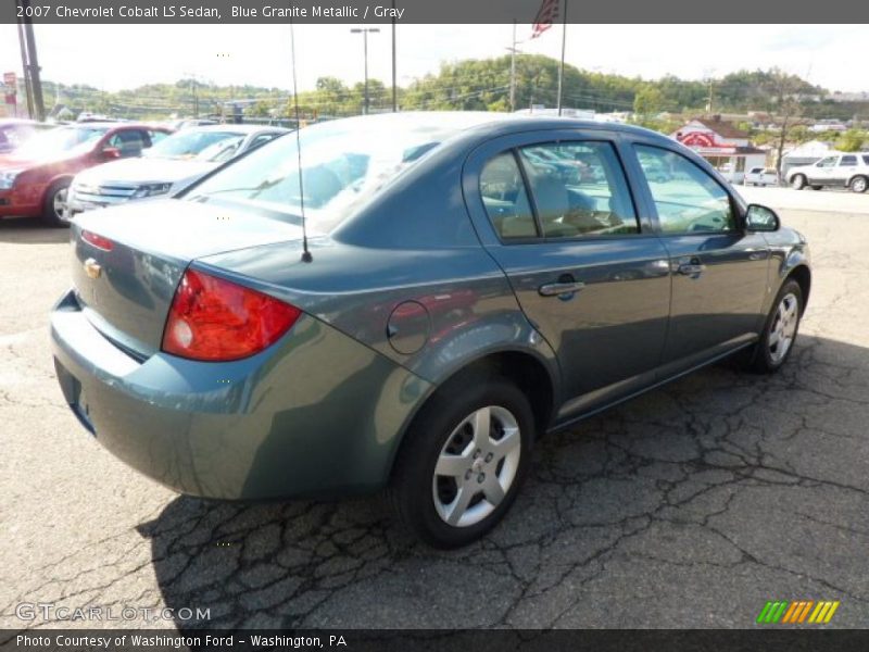 Blue Granite Metallic / Gray 2007 Chevrolet Cobalt LS Sedan