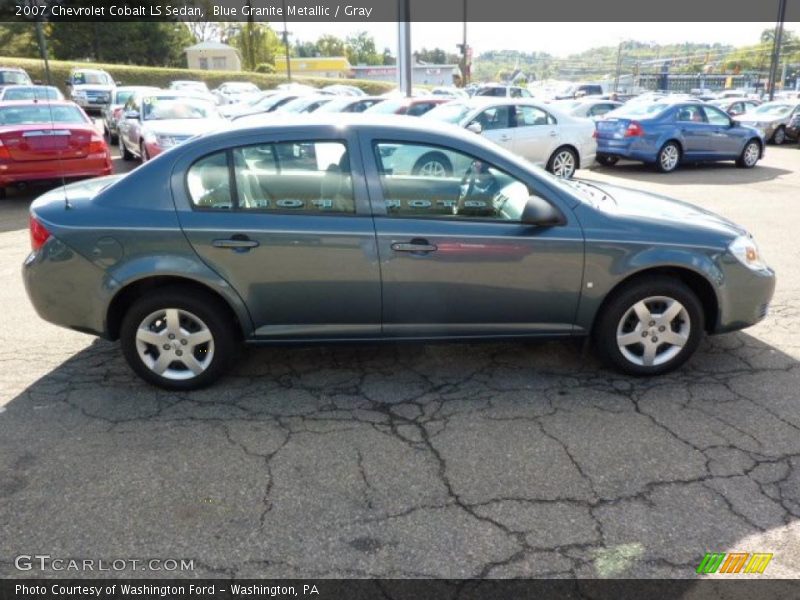 Blue Granite Metallic / Gray 2007 Chevrolet Cobalt LS Sedan