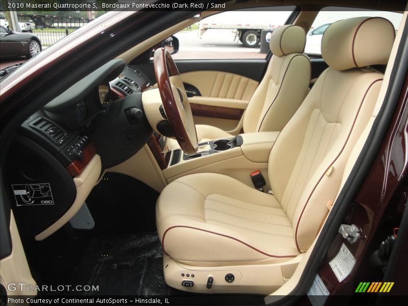  2010 Quattroporte S Sand Interior