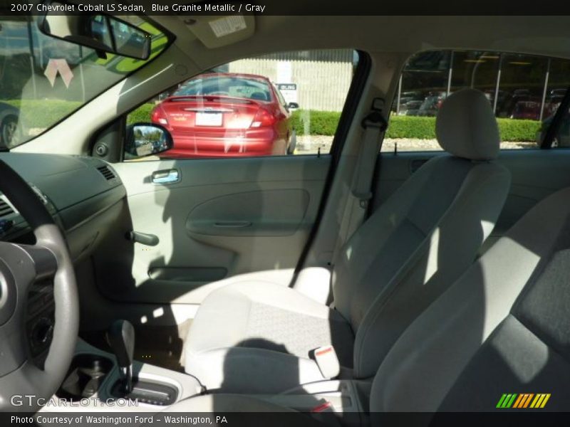 Blue Granite Metallic / Gray 2007 Chevrolet Cobalt LS Sedan