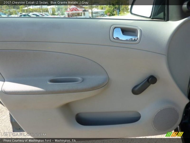 Blue Granite Metallic / Gray 2007 Chevrolet Cobalt LS Sedan