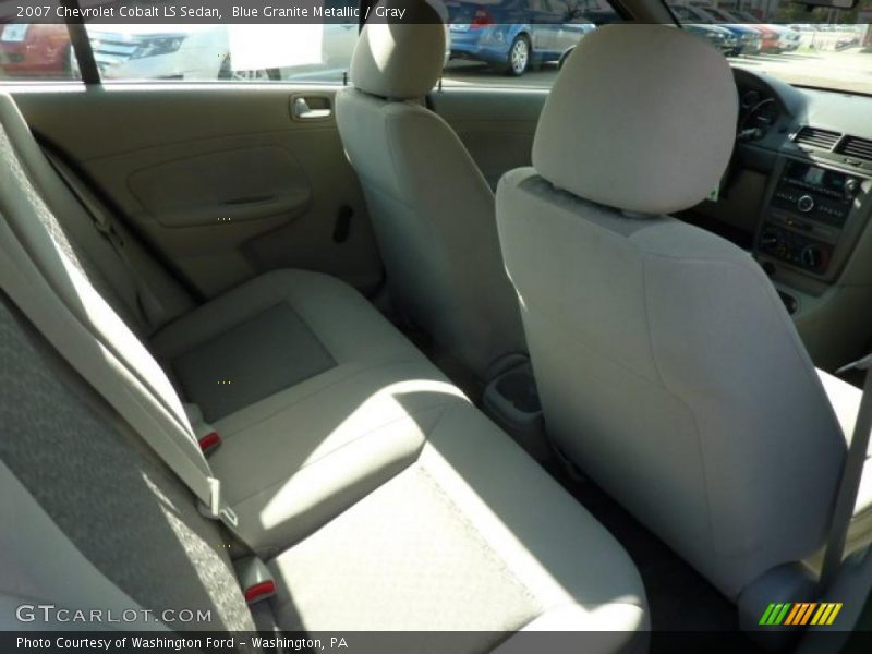 Blue Granite Metallic / Gray 2007 Chevrolet Cobalt LS Sedan