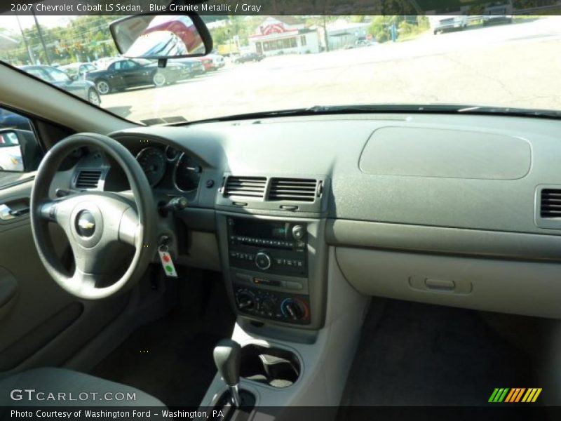 Blue Granite Metallic / Gray 2007 Chevrolet Cobalt LS Sedan