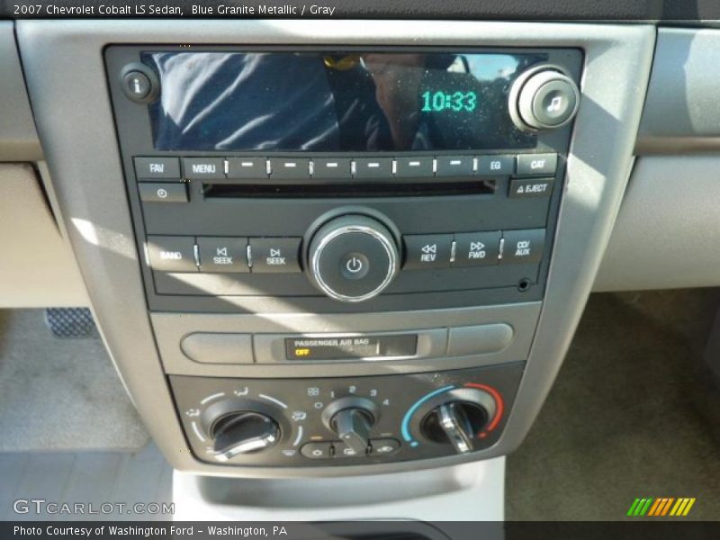 Blue Granite Metallic / Gray 2007 Chevrolet Cobalt LS Sedan