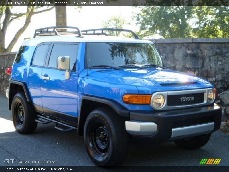 Voodoo Blue / Dark Charcoal 2008 Toyota FJ Cruiser 4WD