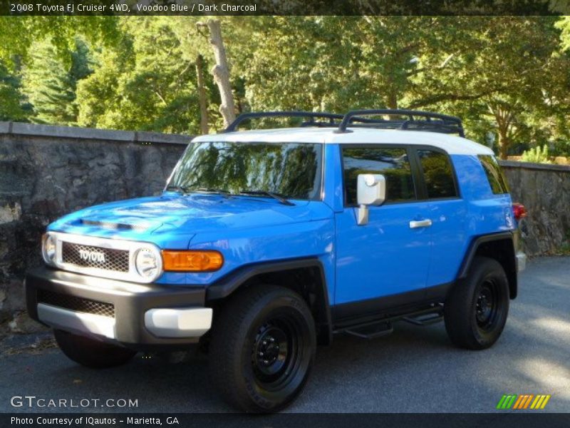 Voodoo Blue / Dark Charcoal 2008 Toyota FJ Cruiser 4WD