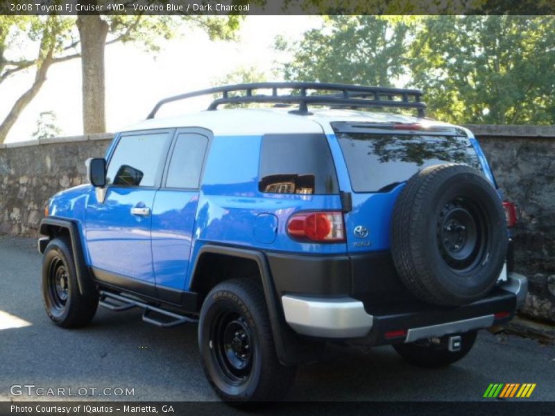 Voodoo Blue / Dark Charcoal 2008 Toyota FJ Cruiser 4WD