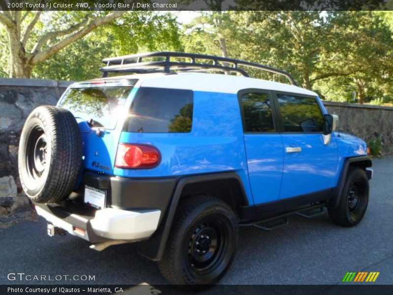 Voodoo Blue / Dark Charcoal 2008 Toyota FJ Cruiser 4WD