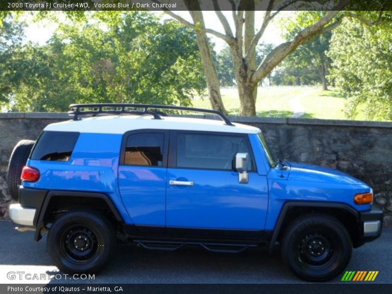 Voodoo Blue / Dark Charcoal 2008 Toyota FJ Cruiser 4WD