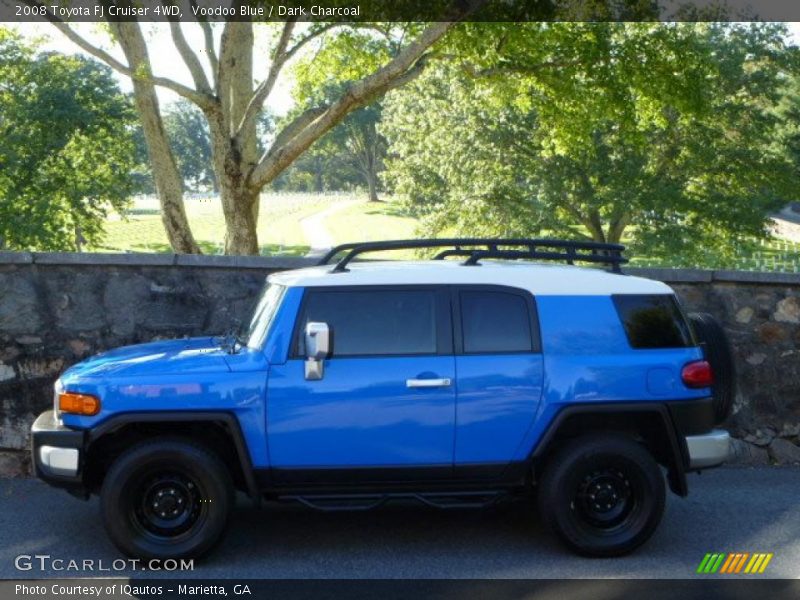 Voodoo Blue / Dark Charcoal 2008 Toyota FJ Cruiser 4WD