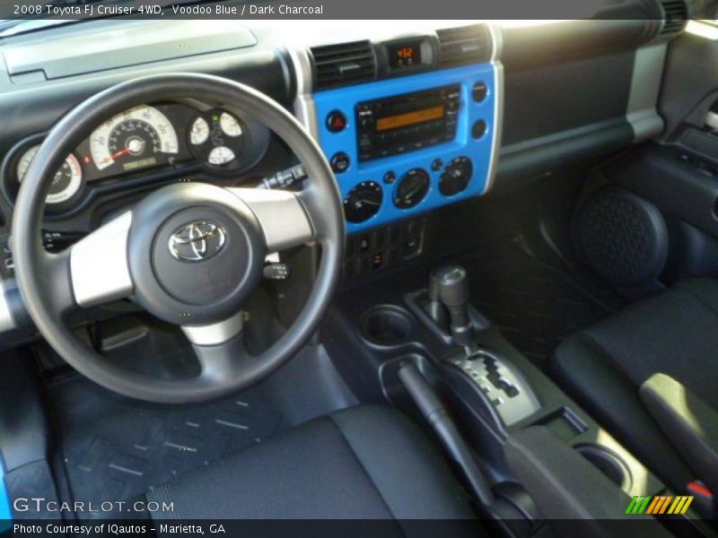 Voodoo Blue / Dark Charcoal 2008 Toyota FJ Cruiser 4WD