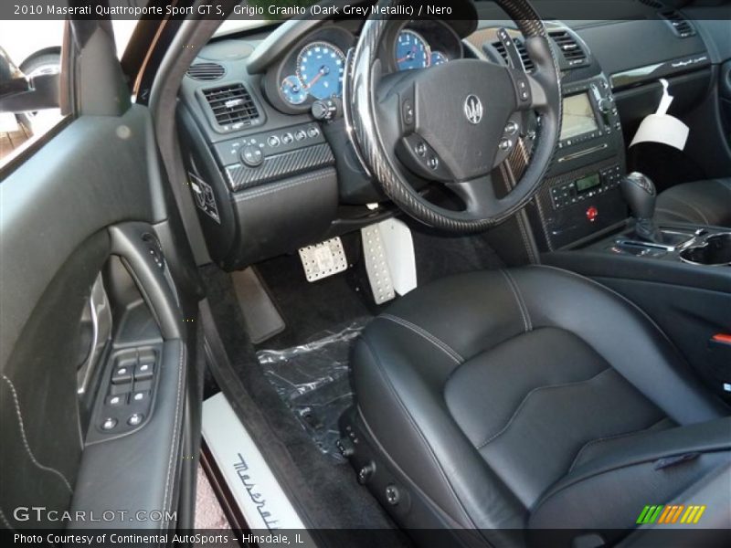  2010 Quattroporte Sport GT S Nero Interior