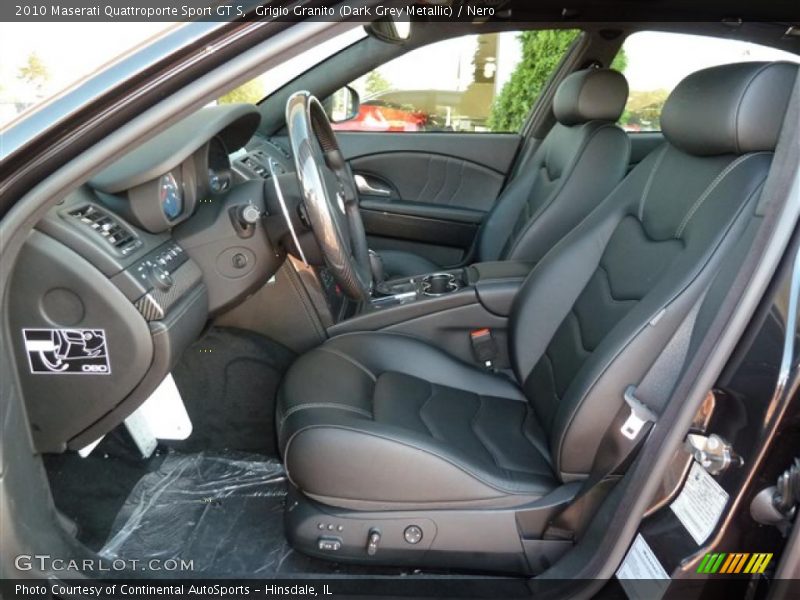  2010 Quattroporte Sport GT S Nero Interior