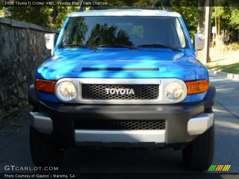 Voodoo Blue / Dark Charcoal 2008 Toyota FJ Cruiser 4WD