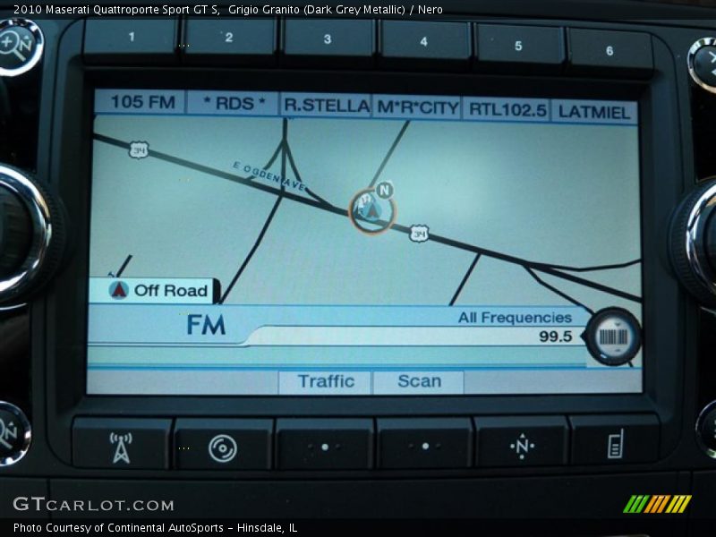 Grigio Granito (Dark Grey Metallic) / Nero 2010 Maserati Quattroporte Sport GT S