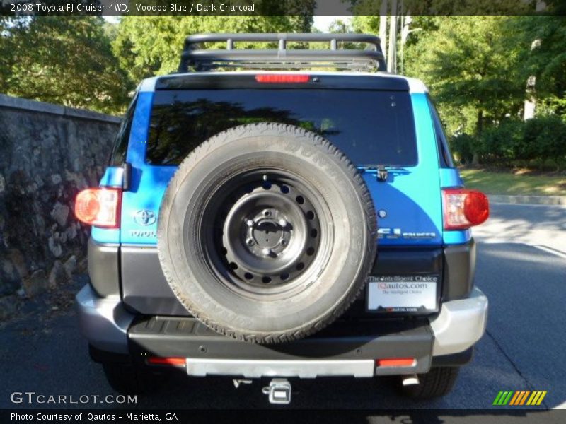 Voodoo Blue / Dark Charcoal 2008 Toyota FJ Cruiser 4WD