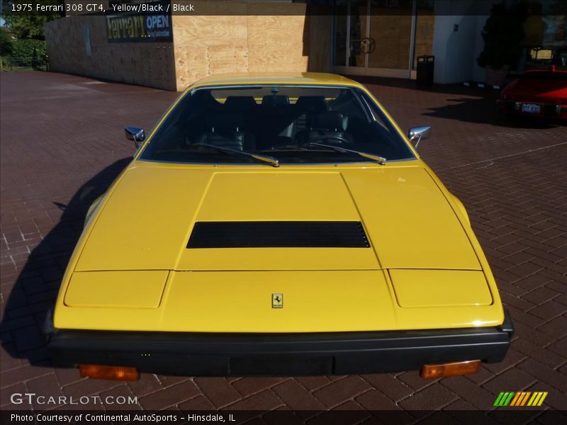 Yellow/Black / Black 1975 Ferrari 308 GT4
