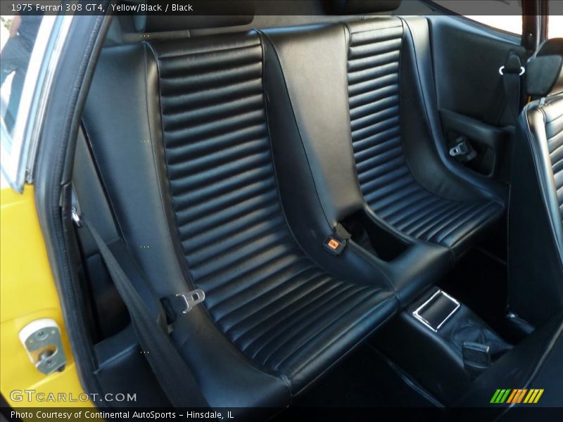 Yellow/Black / Black 1975 Ferrari 308 GT4