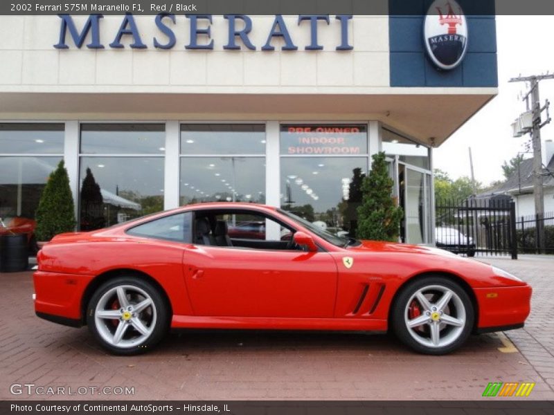 Red / Black 2002 Ferrari 575M Maranello F1