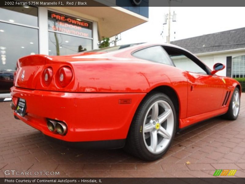 Red / Black 2002 Ferrari 575M Maranello F1