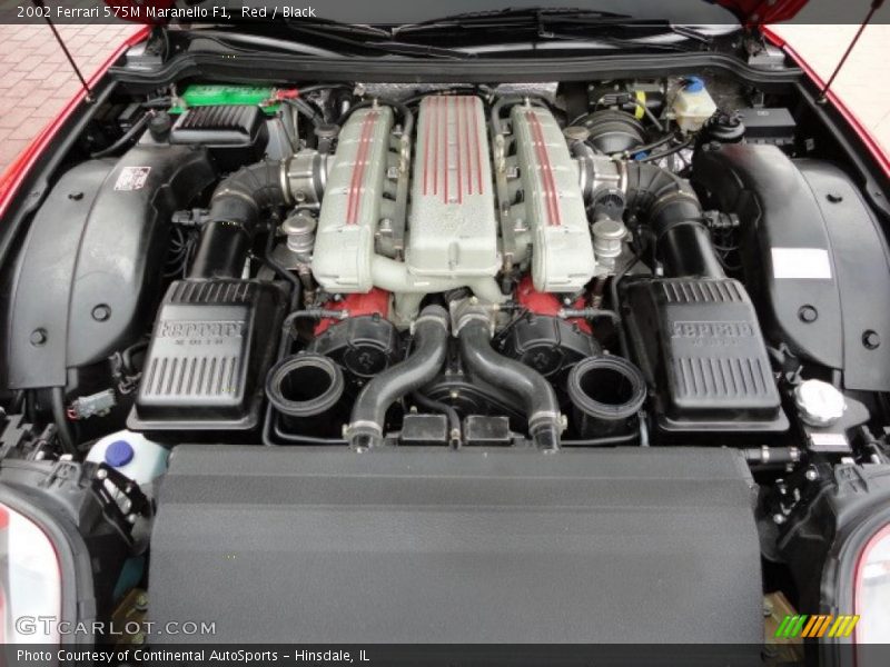  2002 575M Maranello F1 Engine - 5.7 Liter DOHC 48-Valve V12