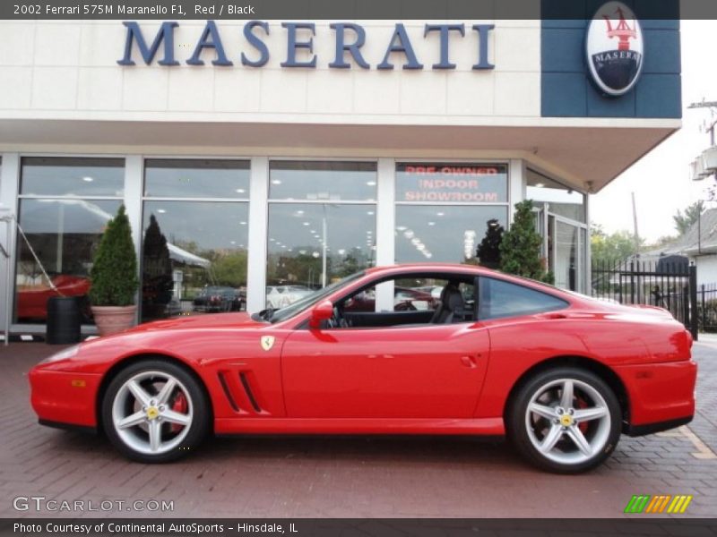 Red / Black 2002 Ferrari 575M Maranello F1