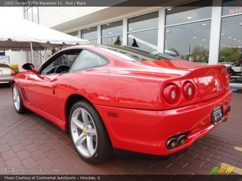 Red / Black 2002 Ferrari 575M Maranello F1
