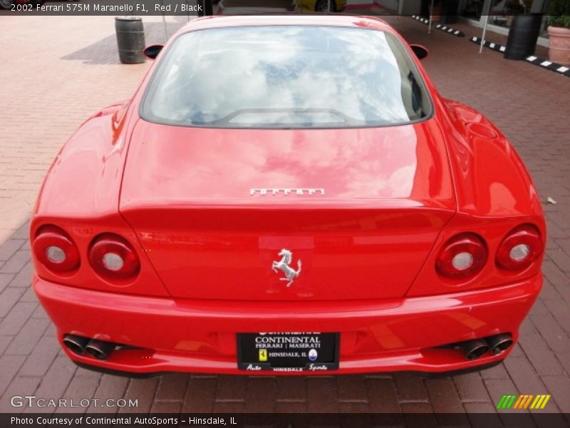Red / Black 2002 Ferrari 575M Maranello F1