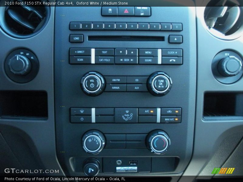 Oxford White / Medium Stone 2010 Ford F150 STX Regular Cab 4x4
