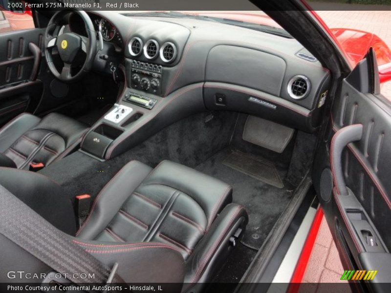 Red / Black 2002 Ferrari 575M Maranello F1