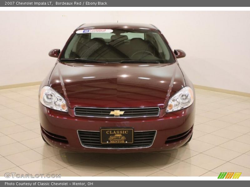 Bordeaux Red / Ebony Black 2007 Chevrolet Impala LT