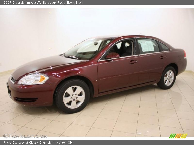 Bordeaux Red / Ebony Black 2007 Chevrolet Impala LT