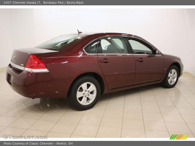 Bordeaux Red / Ebony Black 2007 Chevrolet Impala LT