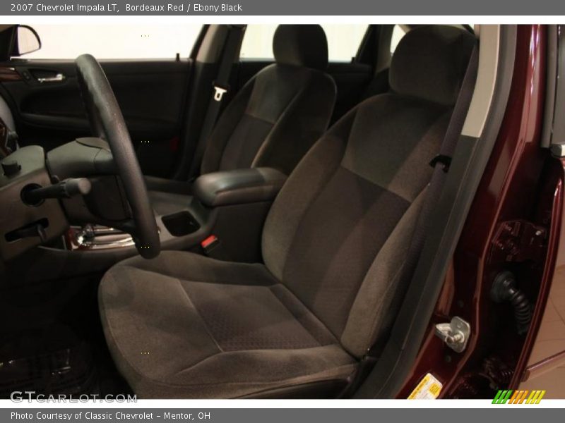 Bordeaux Red / Ebony Black 2007 Chevrolet Impala LT
