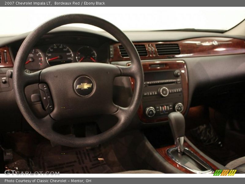 Bordeaux Red / Ebony Black 2007 Chevrolet Impala LT