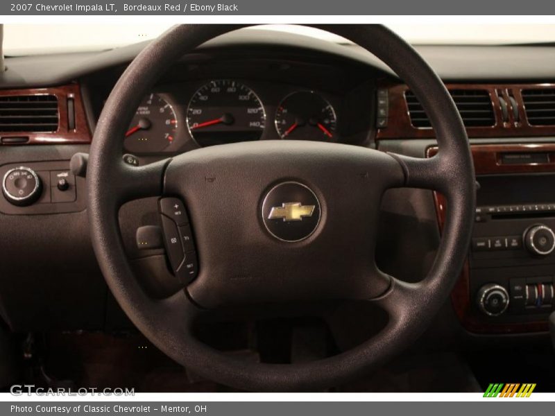 Bordeaux Red / Ebony Black 2007 Chevrolet Impala LT