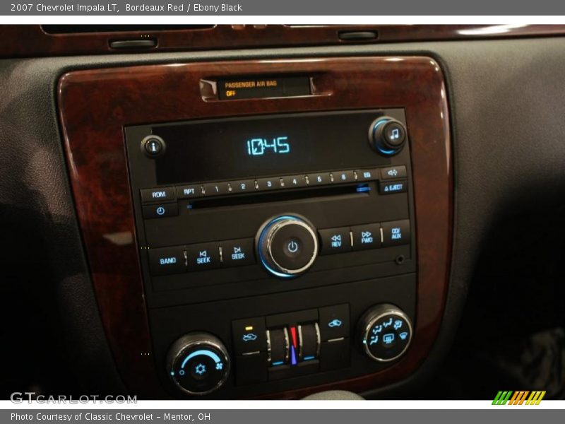 Bordeaux Red / Ebony Black 2007 Chevrolet Impala LT