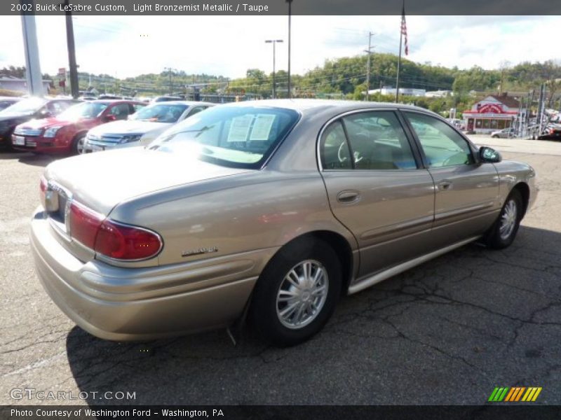 Light Bronzemist Metallic / Taupe 2002 Buick LeSabre Custom