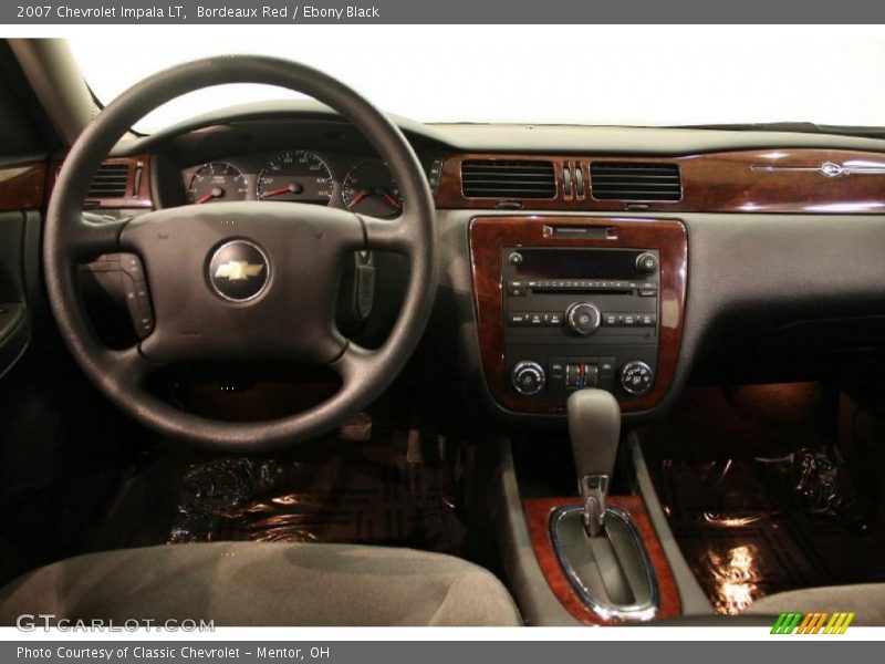 Bordeaux Red / Ebony Black 2007 Chevrolet Impala LT