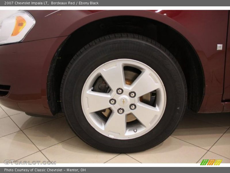 Bordeaux Red / Ebony Black 2007 Chevrolet Impala LT